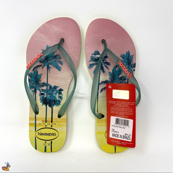 NEW Havaianas Flip Flops Sandals Flip-Flops Thong - Picture 4 of 8